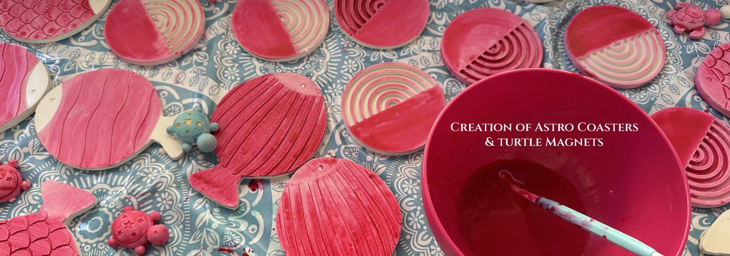 My Tiny Sanctuary: From the Workbench | Summer Coasters and Magnets